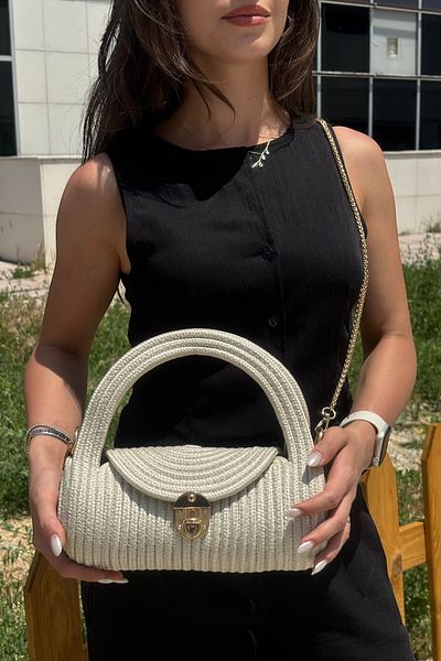 MaVaux Helen Elegant Accessory Detailed Stylish Design Timeless Daily, Stylish Crossbody and Handbag