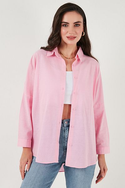 Lela Stretch Cotton Oversize Fit 2' Li Package Shirt-Undershirt Set Shirt-Undershirt Set 67810014979S2