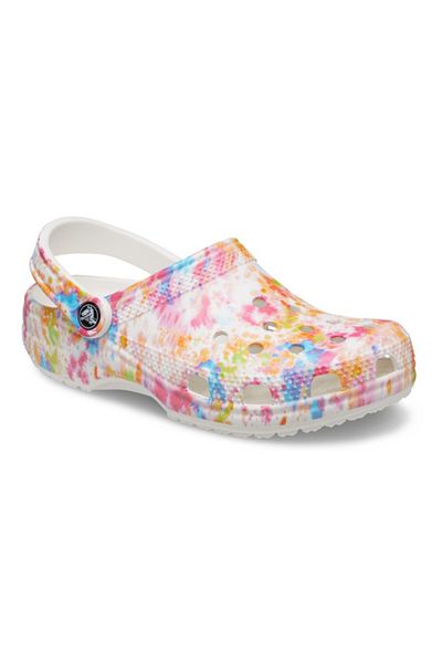 Crocs Crocs Classic Tie-Dye Graphic Clog 38-39 EU - M6/W8 US Orange - Orange Zing/Multi
