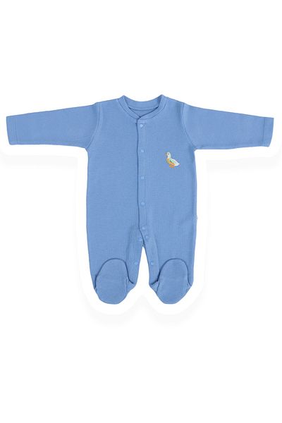 Bebitof Cute Duck Patterned Cotton Baby Romper
