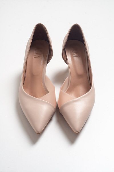 LuviShoes Dámska obuv 353 Skin Skin Heeled