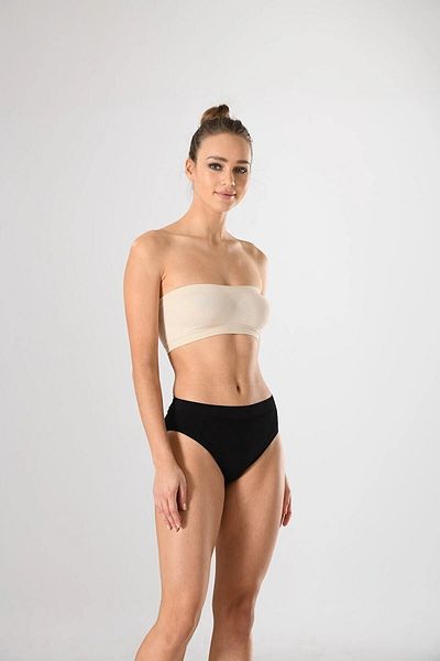 Miss Fit Women's Seamless Brazilian Butt Lifter Seamless Knitted Non-marking Slip Panties